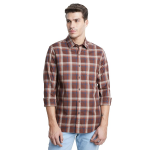 Pure Cotton Men's Checkered Casual Shirt