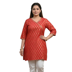 Women’s Cotton Printed A-Line Kurti
