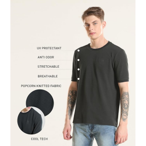 Round Neck T-Shirt, Odor Control