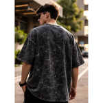 Cotton Oversized T-Shirt Unisex Drop Shoulder