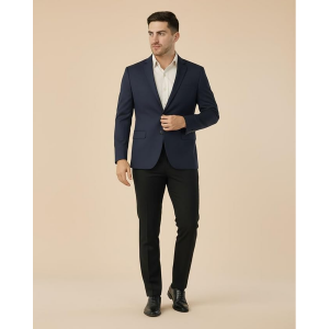 Men's Formal Blazer Fully Lined Slim Fit Professional Jacket