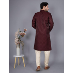 Fashion Mens Ethnic Wear Indo Western Kurta Pyjama Set