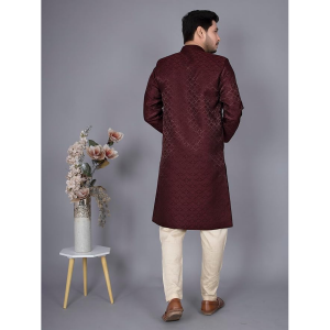 Fashion Mens Ethnic Wear Indo Western Kurta Pyjama Set