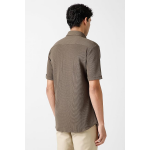 Slim Fit Cotton Blend Stretch Textured Pattern