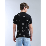 Men's Regular Fit T-Shirt Printed Tshirt for Man