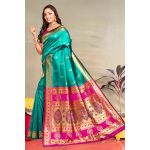 Women's Pure Silk Saree With Blouse Piece